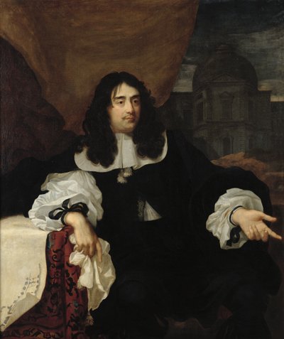 Portret van Antoine de Ratabon, 1660 door Pierre Rabon